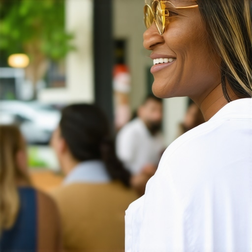 Charlotte Business Community Engagement Charlotte business owner participating in community event