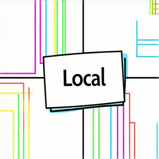 Schema Markup for Local SEO Diagram showing schema markup integration for local business listings