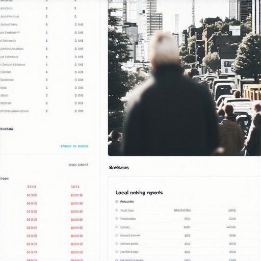 BrightLocal dashboard showing Charlotte local map pack rankings