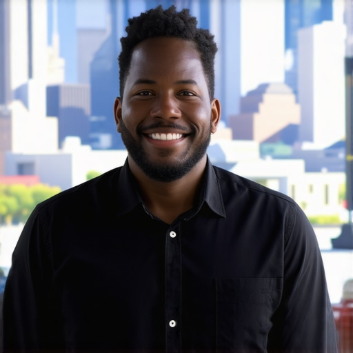 Charlotte business owner optimizing Google My Business profile for local SEO