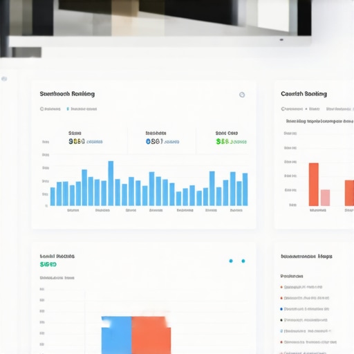 Charlotte Local SEO Dashboard A screenshot of SEO analytics showing local pack rankings and map optimization metrics for Charlotte businesses.