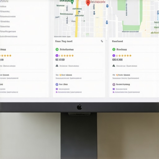 Local SEO Dashboard for Charlotte Businesses Screenshot of local SEO tools displaying maps, reviews, and citation data for Charlotte
