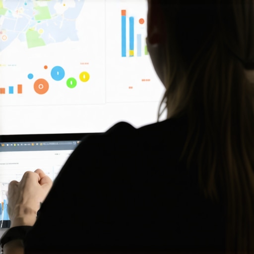 Managing Local SEO Tools for Charlotte Business Person overseeing Charlotte local SEO analytics on computer