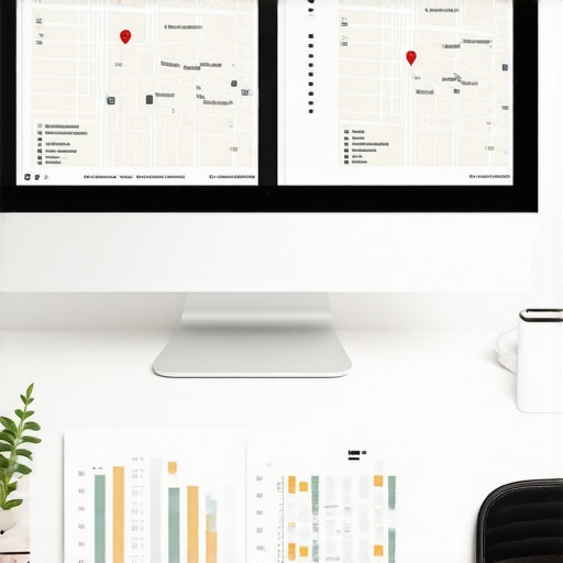 Screenshots of BrightLocal and Whitespark dashboards showing citation and ranking insights.