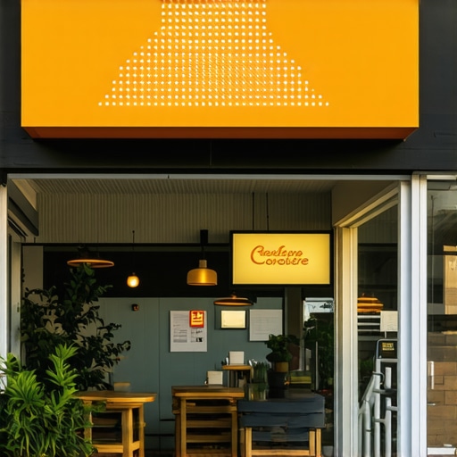 Brightly lit storefront in Charlotte enhancing local SEO visibility.