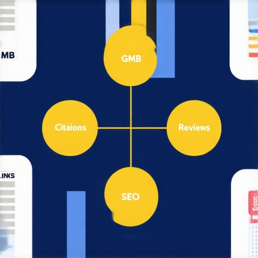 Visual representation of local SEO optimization steps for Charlotte businesses.