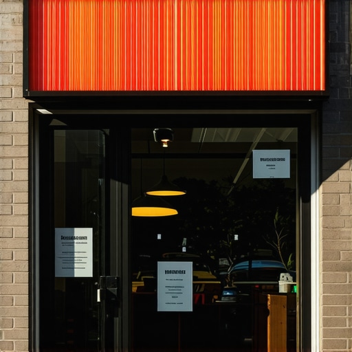 Bright Charlotte storefront showcasing business signage