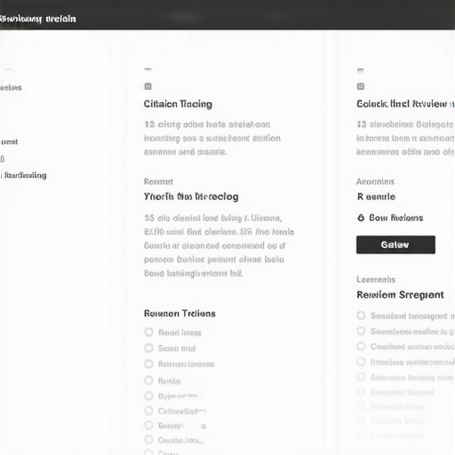 Local SEO citation and review tracking dashboard in BrightLocal